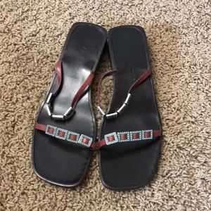 Brand new never worn dress sandals